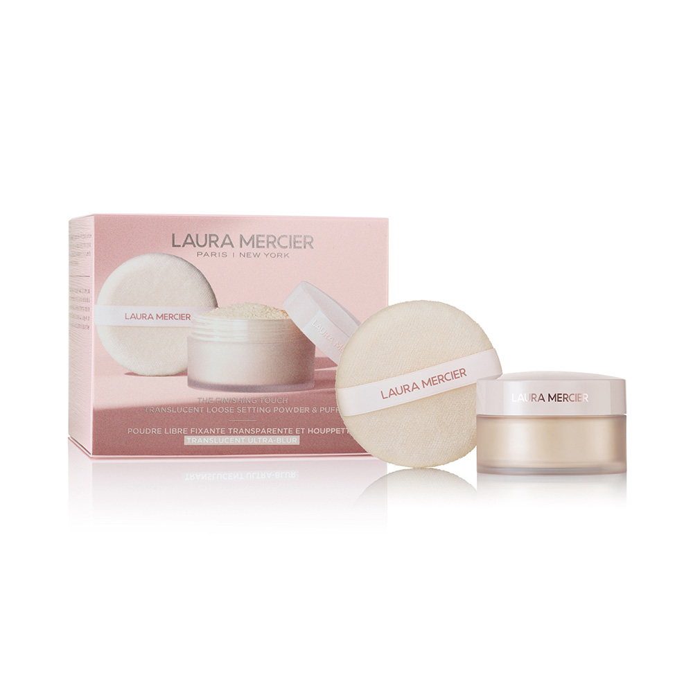 TRANSLUCENT LOOSE SETTING POWDER ULTRA-BLUR & VELOUR PUFF SET (SET DE MAQUILLAJE)